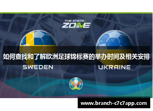 如何查找和了解欧洲足球锦标赛的举办时间及相关安排