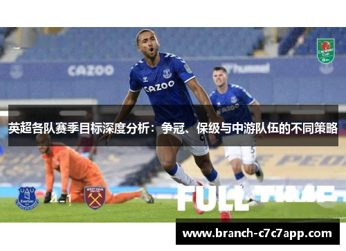 英超各队赛季目标深度分析：争冠、保级与中游队伍的不同策略