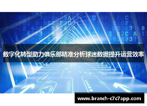 数字化转型助力俱乐部精准分析球迷数据提升运营效率 数字化转型助力俱乐部精准分析球迷数据提升运营效率
